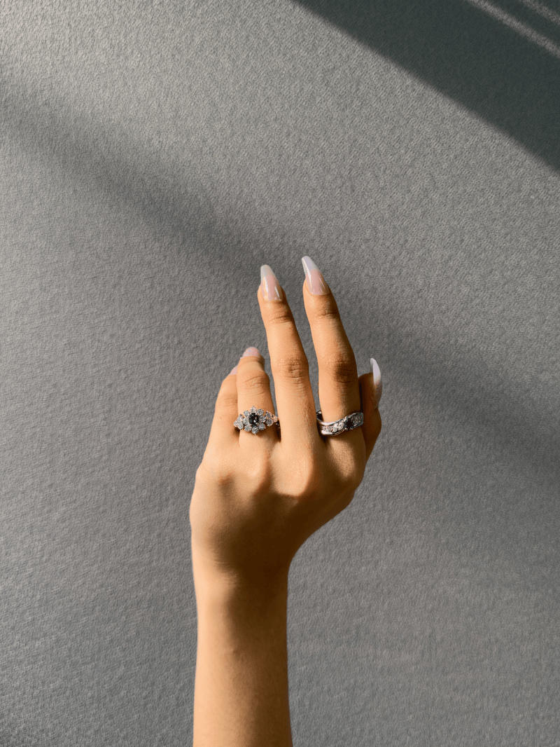 Elegant jewelry showcase