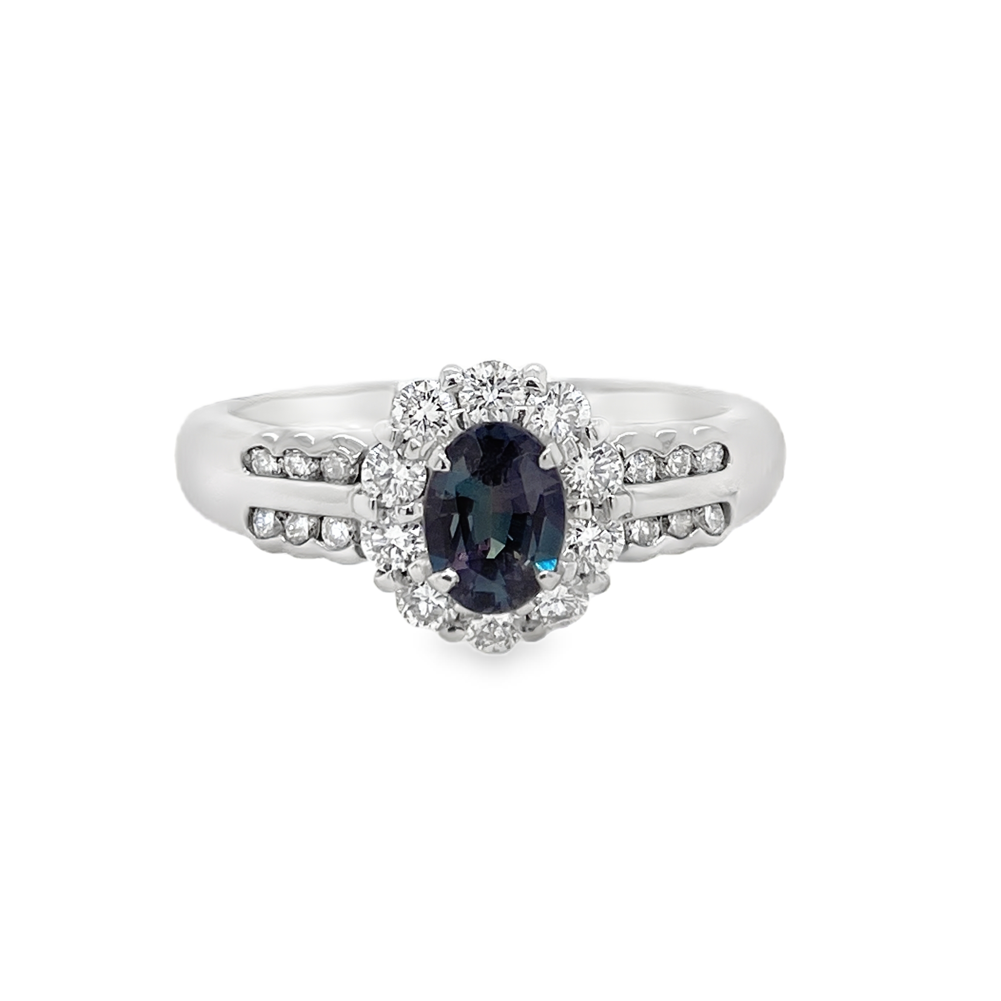 0.50ct Oval Brazil Alexandrite Ring