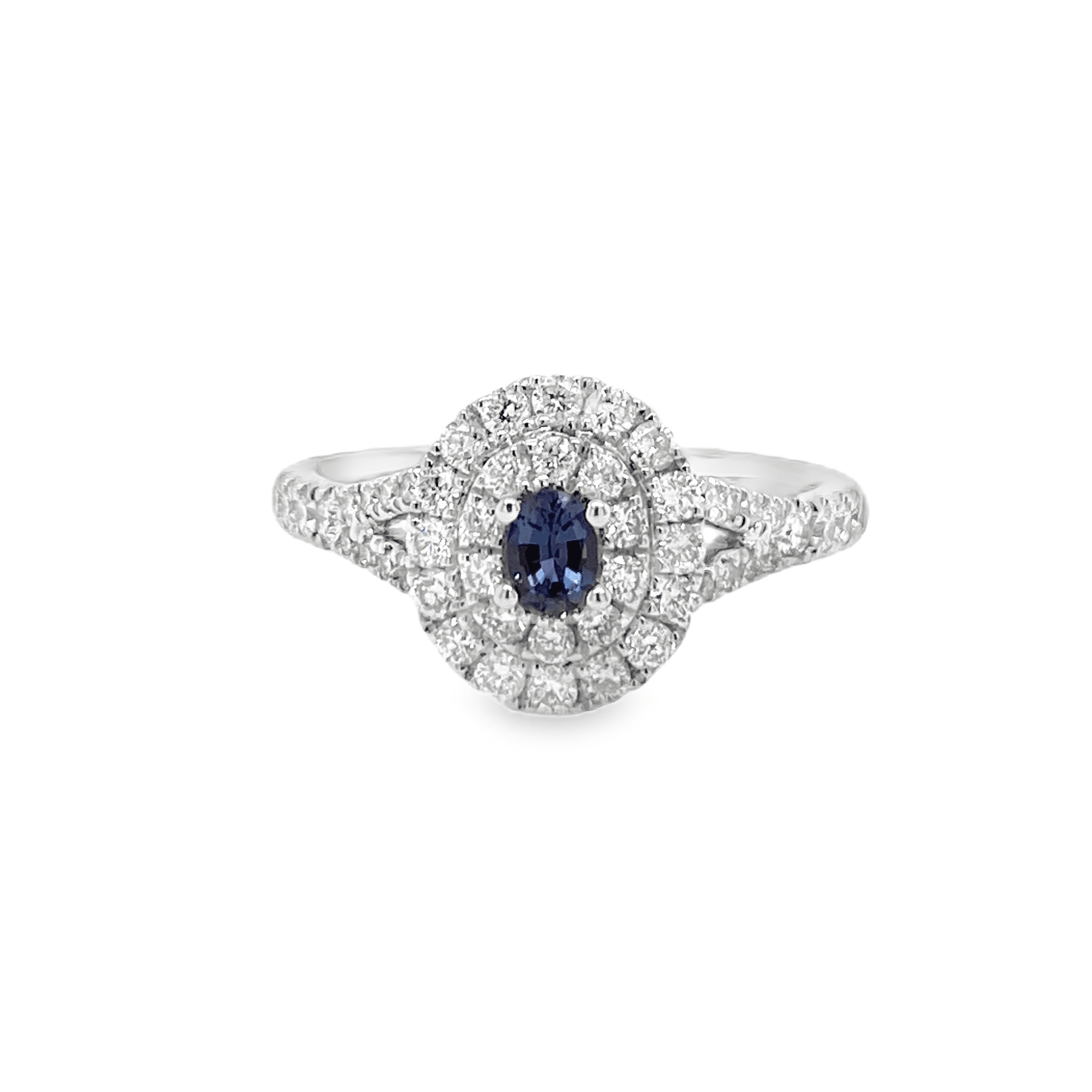 0.169ct Oval Brazil Alexandrite & Diamond Platinum Ring - Candid Japan