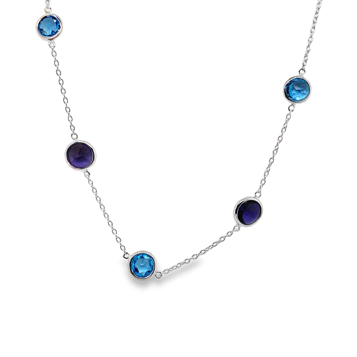 Oceanette Iolite & Blue Topaz Bracelet