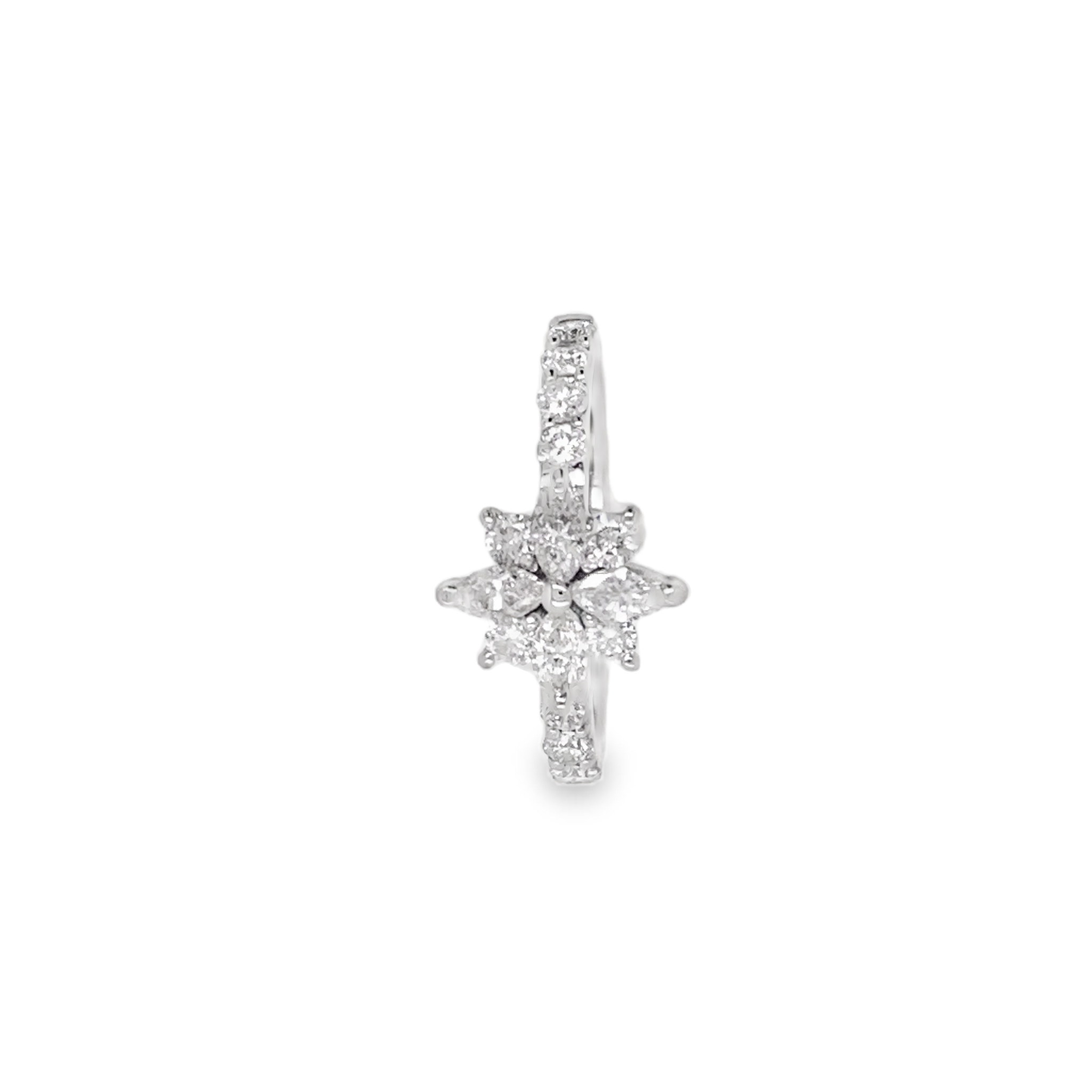 Floral Diamond Ring
