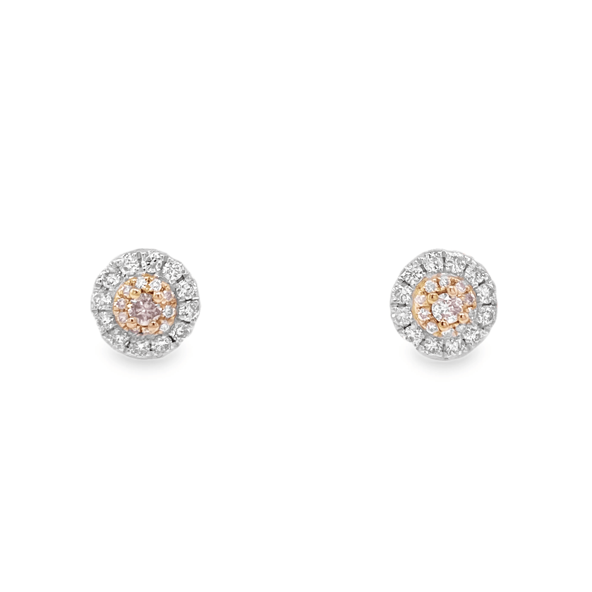 0.2ct Fancy Pink Diamond Earring - Candid Japan