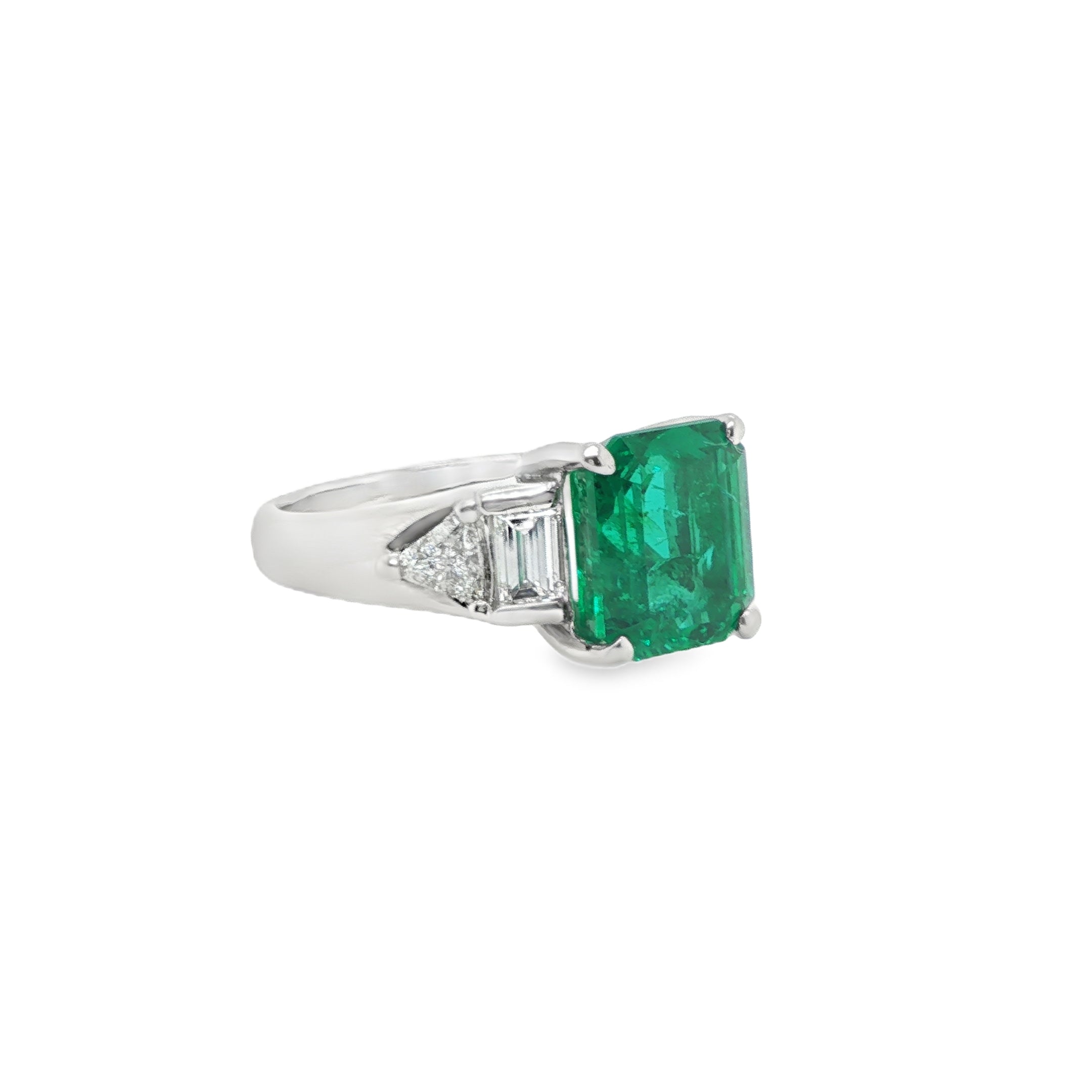 2.94ct Colombian Emerald Ring