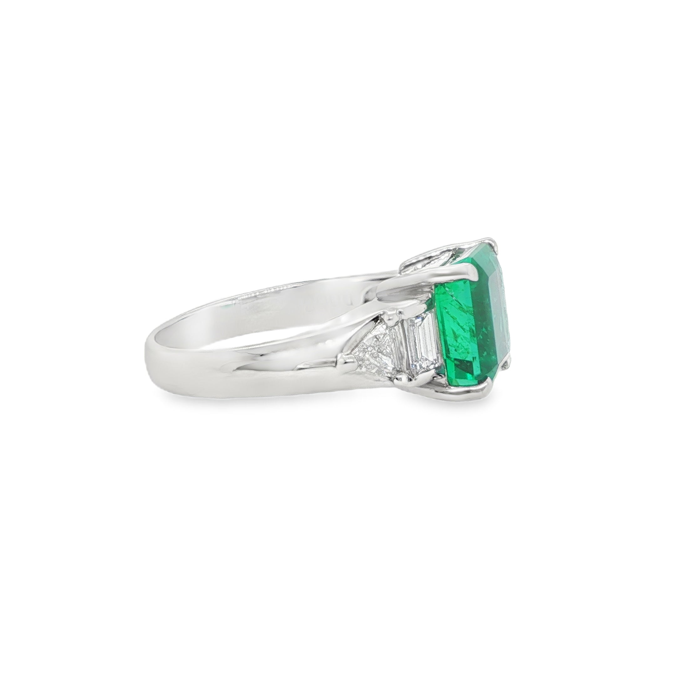 2.94ct Colombian Emerald Ring