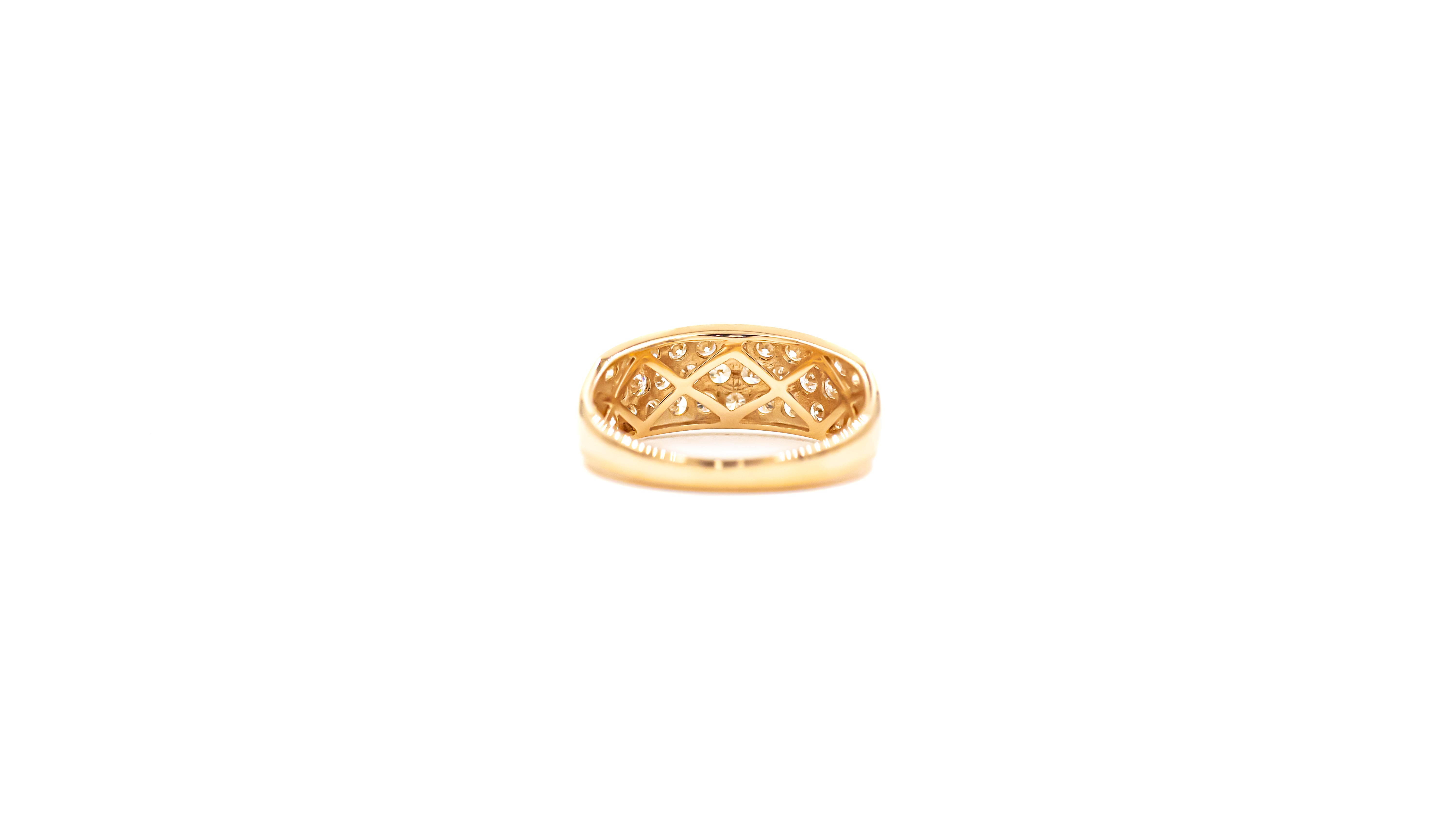 1 Ct Diamond-Studded Ring