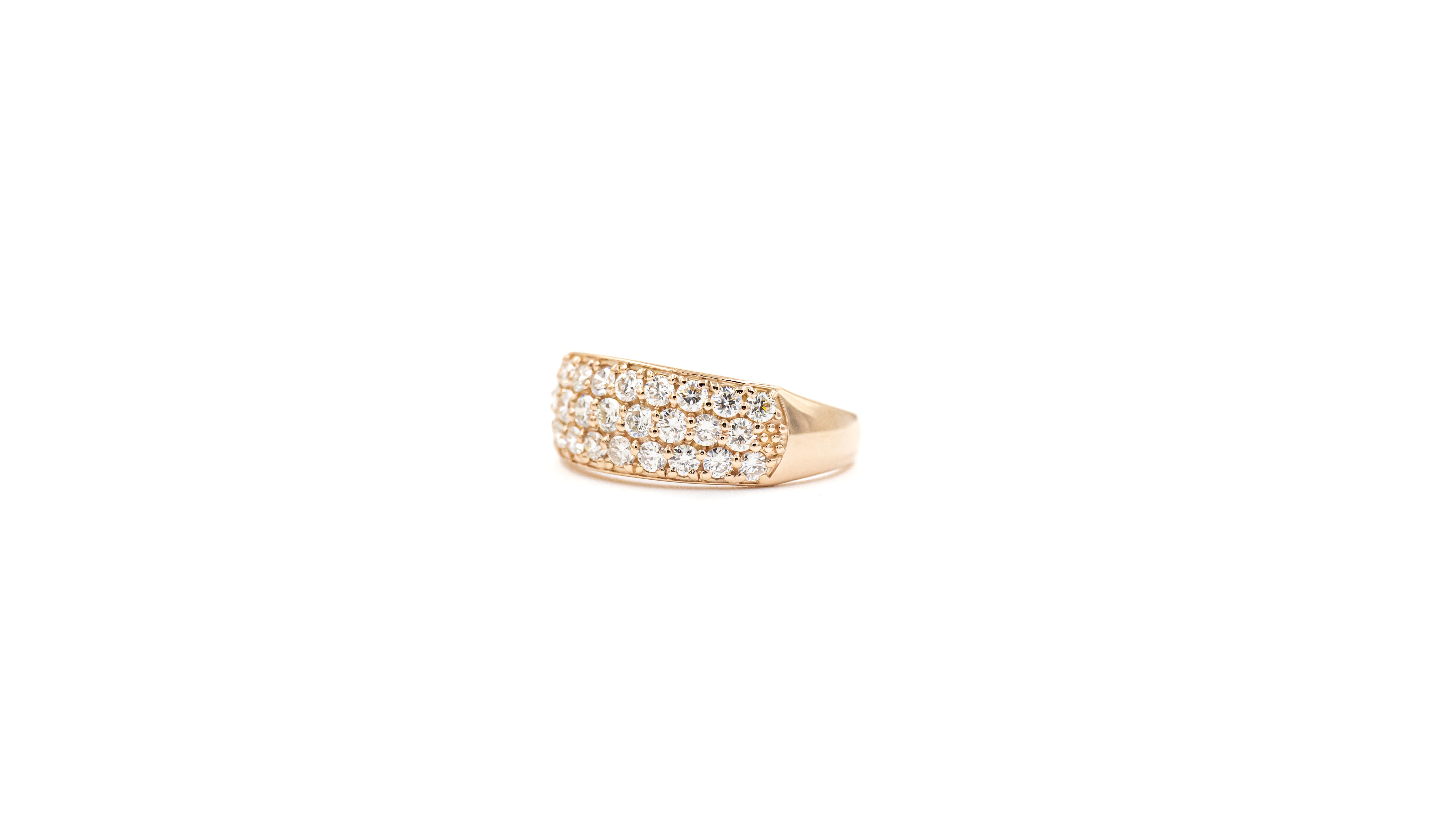 1 Ct Diamond-Studded Ring
