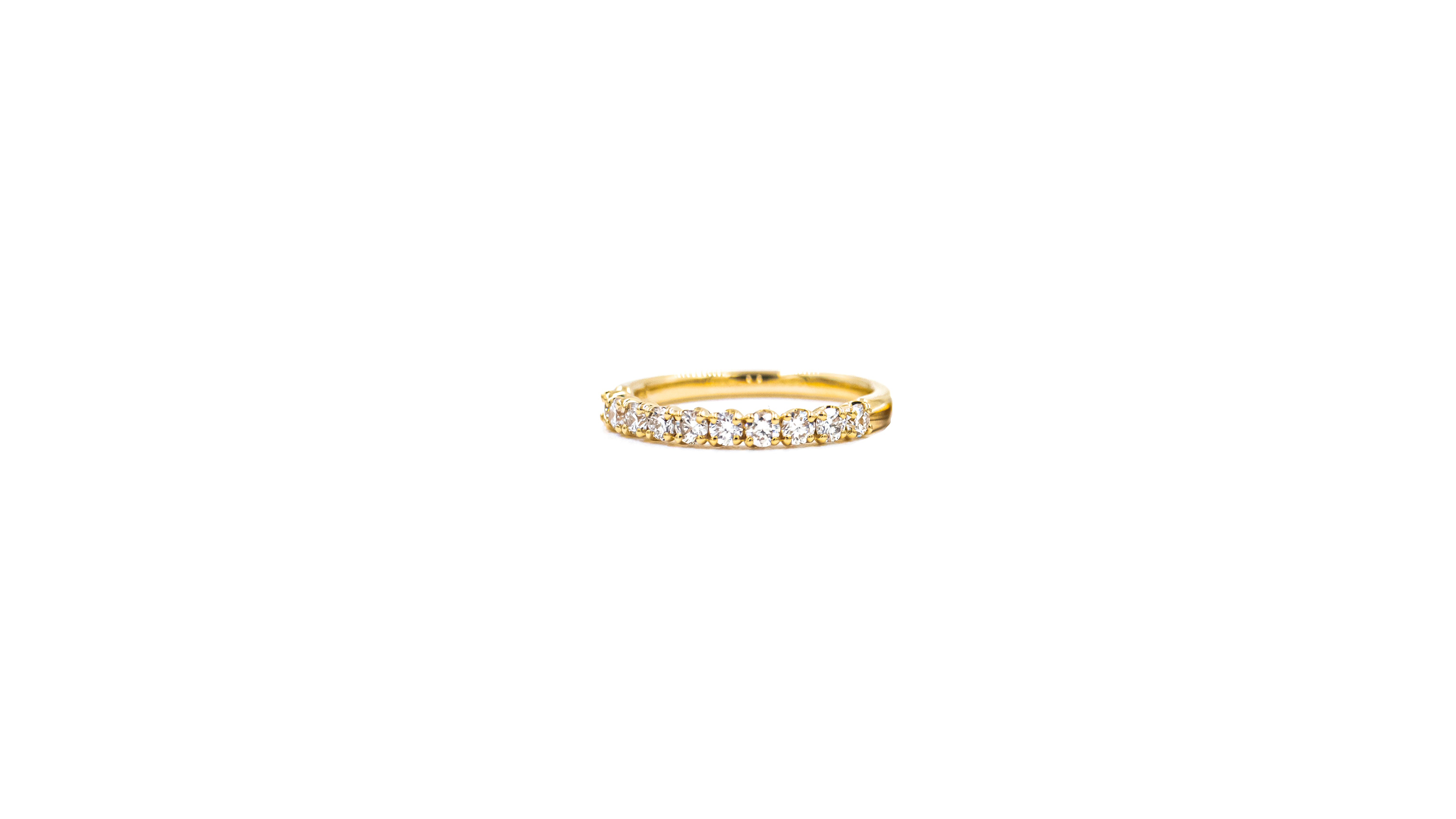0.5 Ct Diamond Band Ring