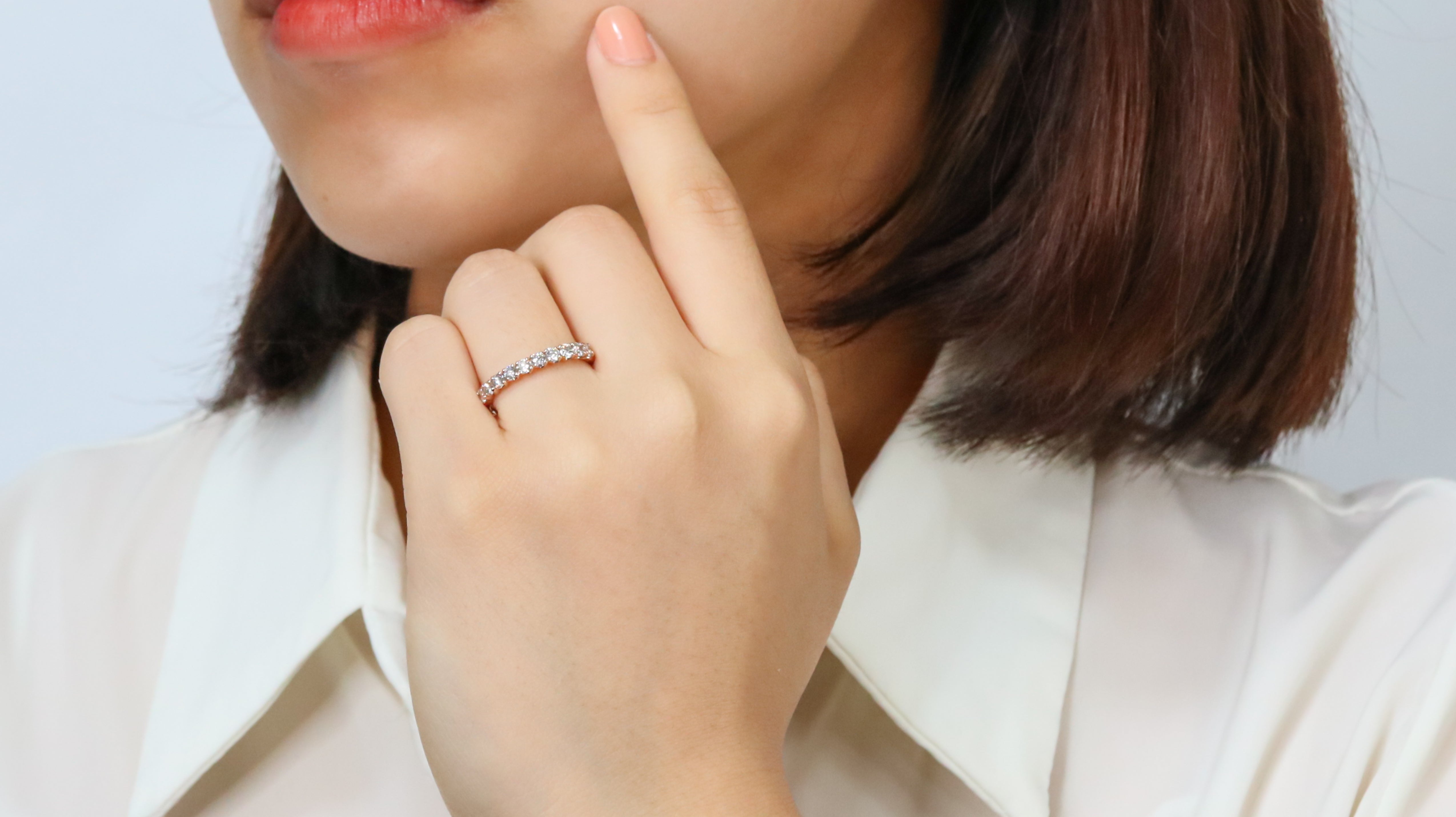 0.5 Ct Diamond Band Ring