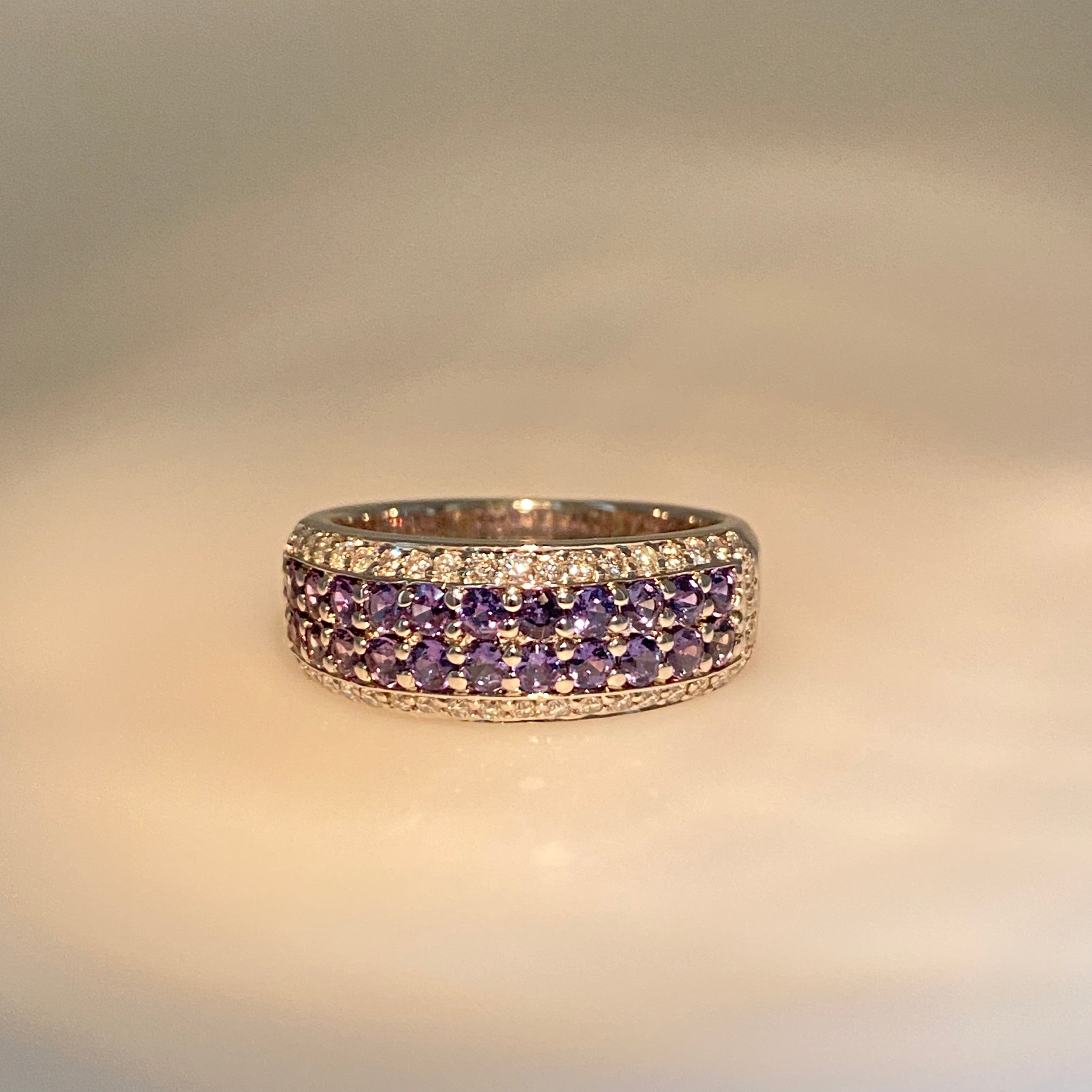 0.82ct Natural Alexandrite Ring