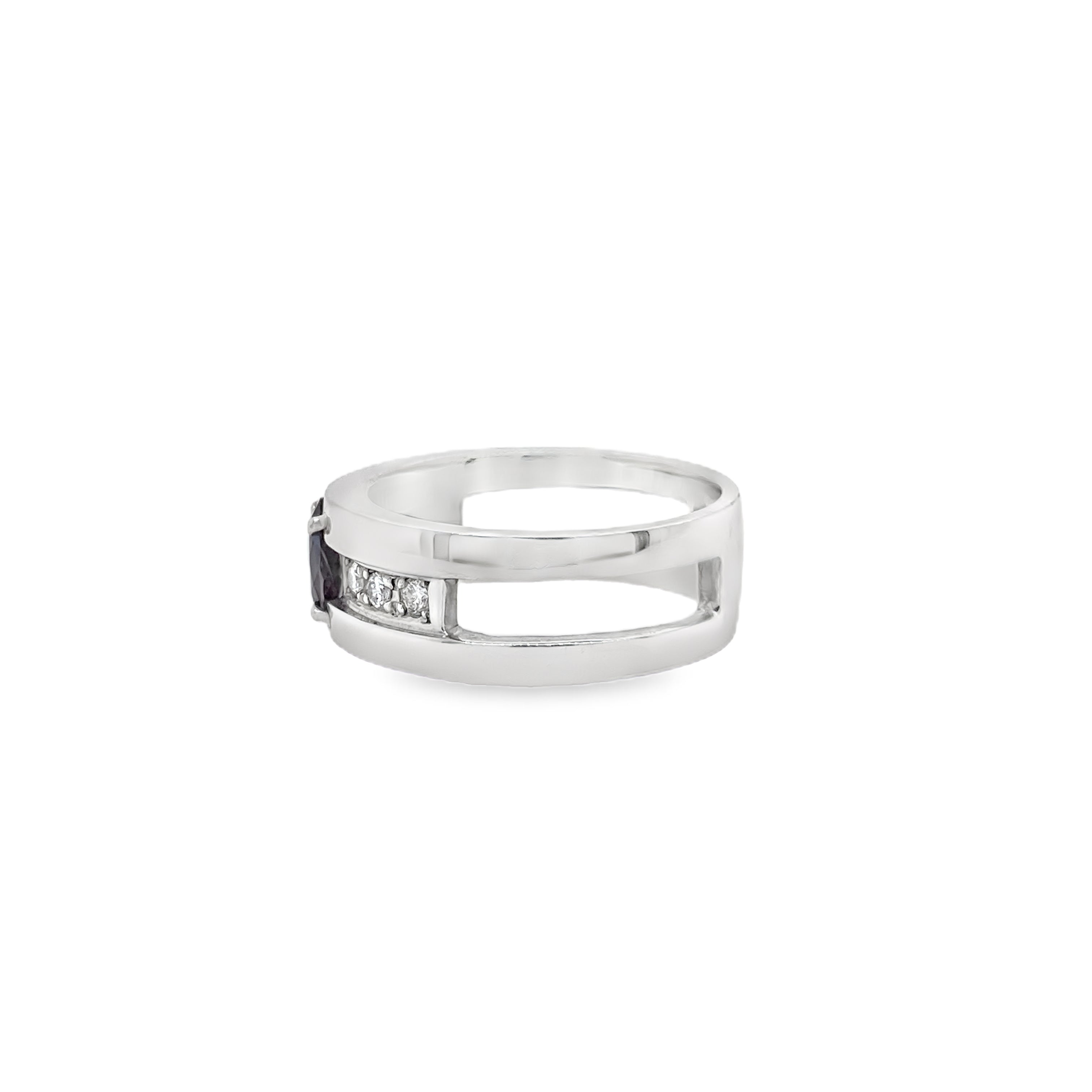 0.519ct Oval Brazil Alexandrite Ring
