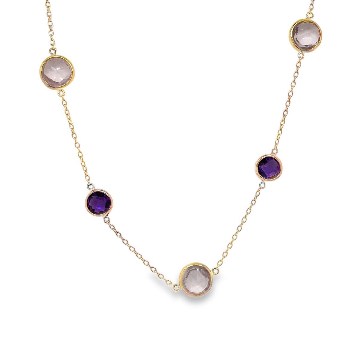 Lavendear Rose Quartz Bracelet