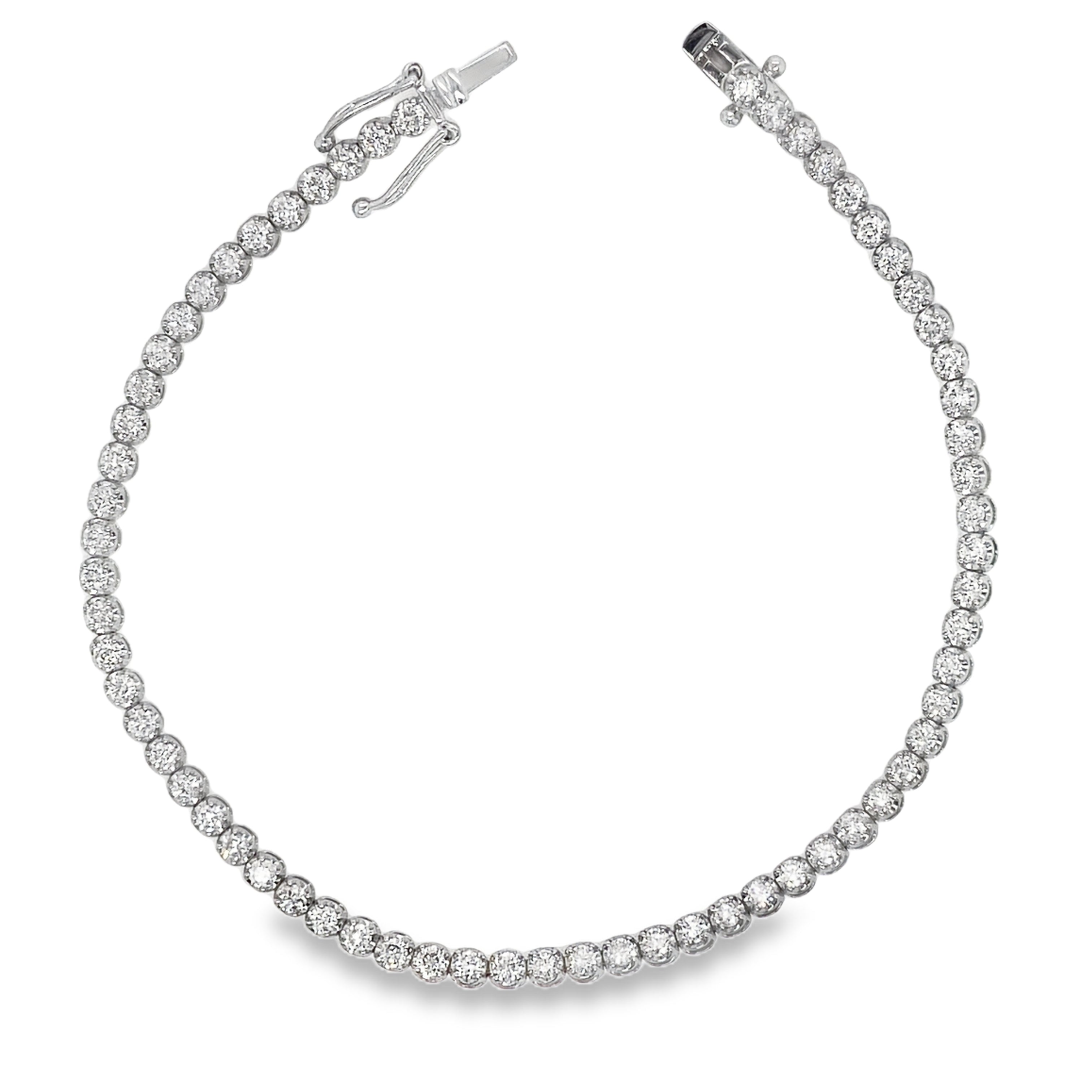 2ct Diamond Tennis Bracelet