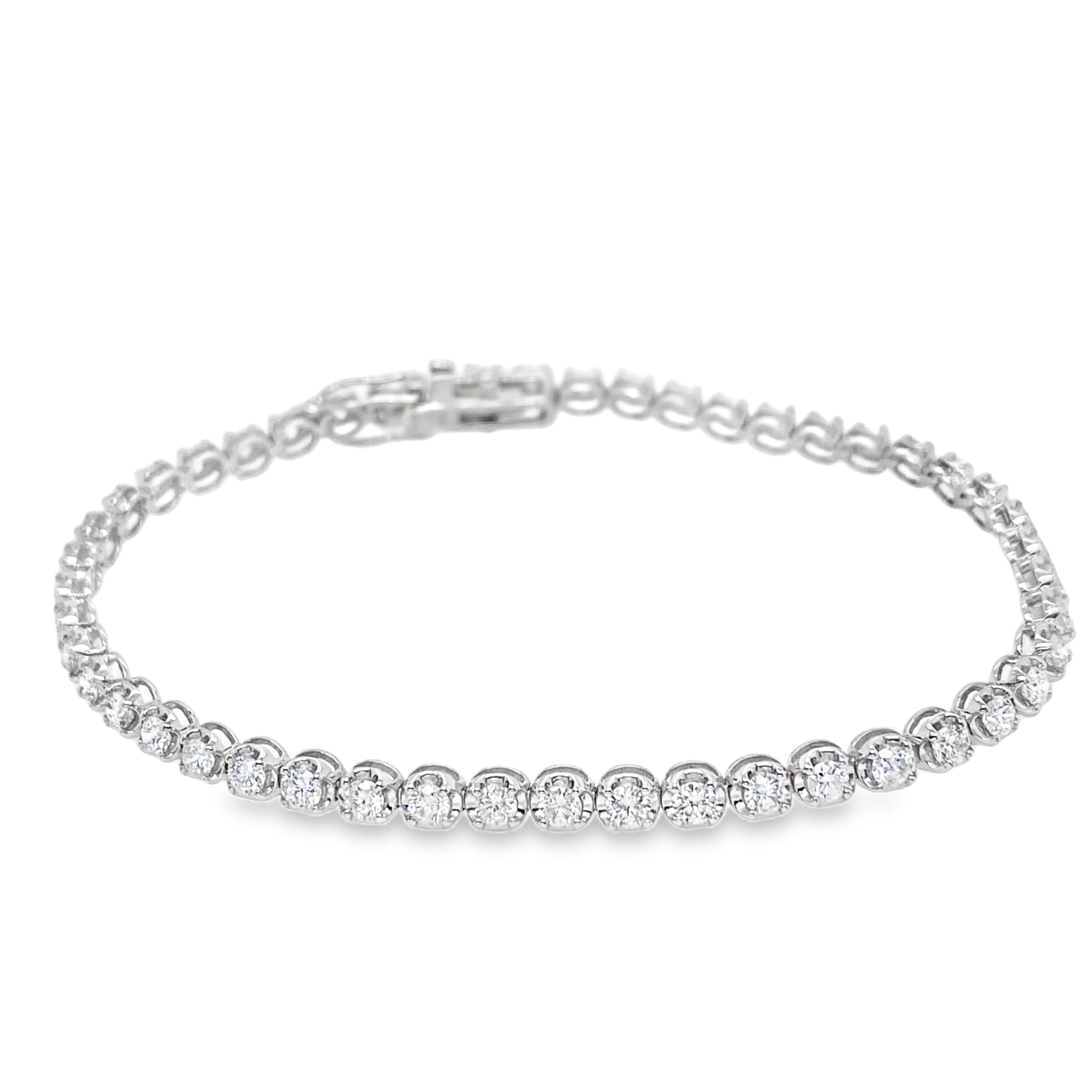 3ct Diamond Tennis Bracelet