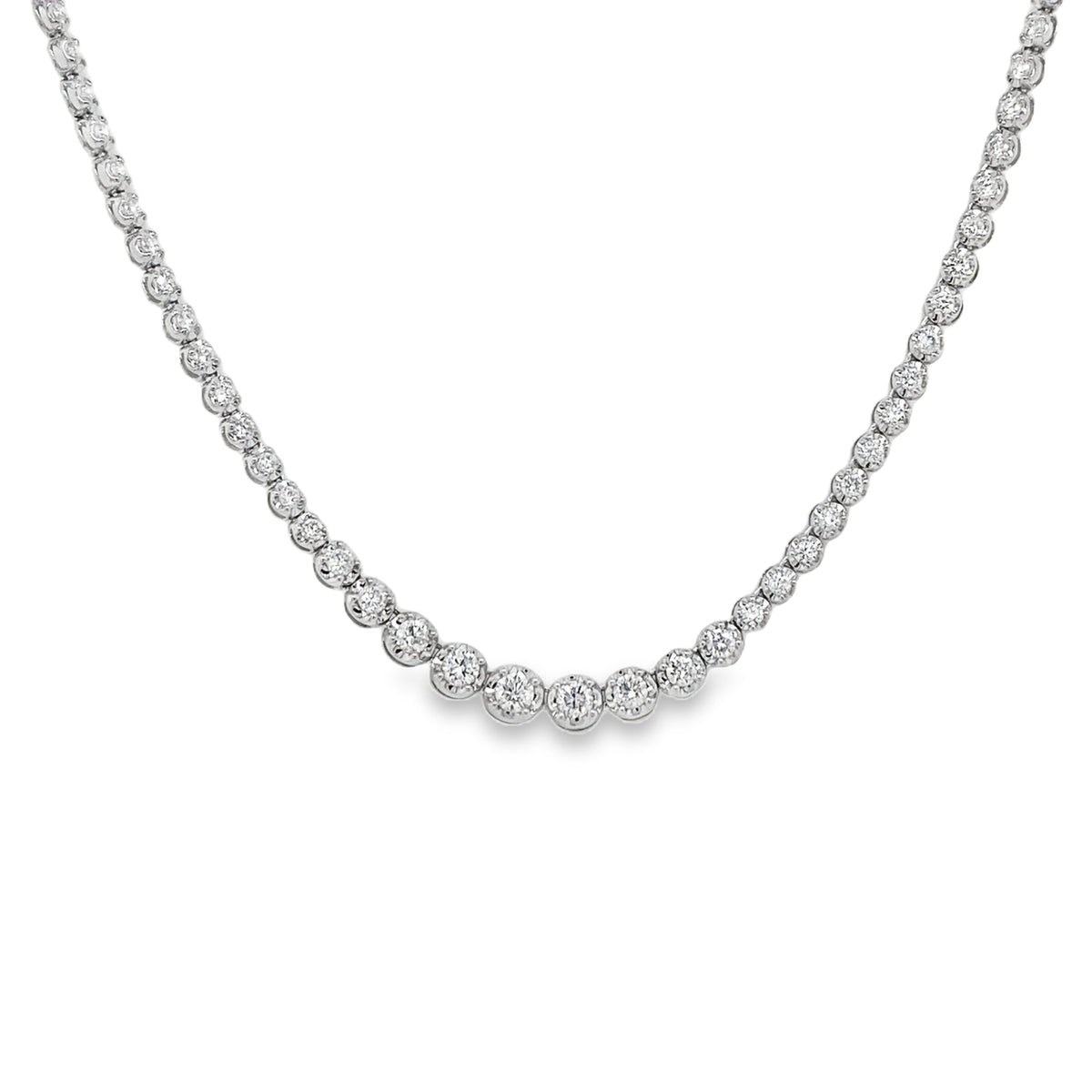 3ct Diamond Tennis Necklace