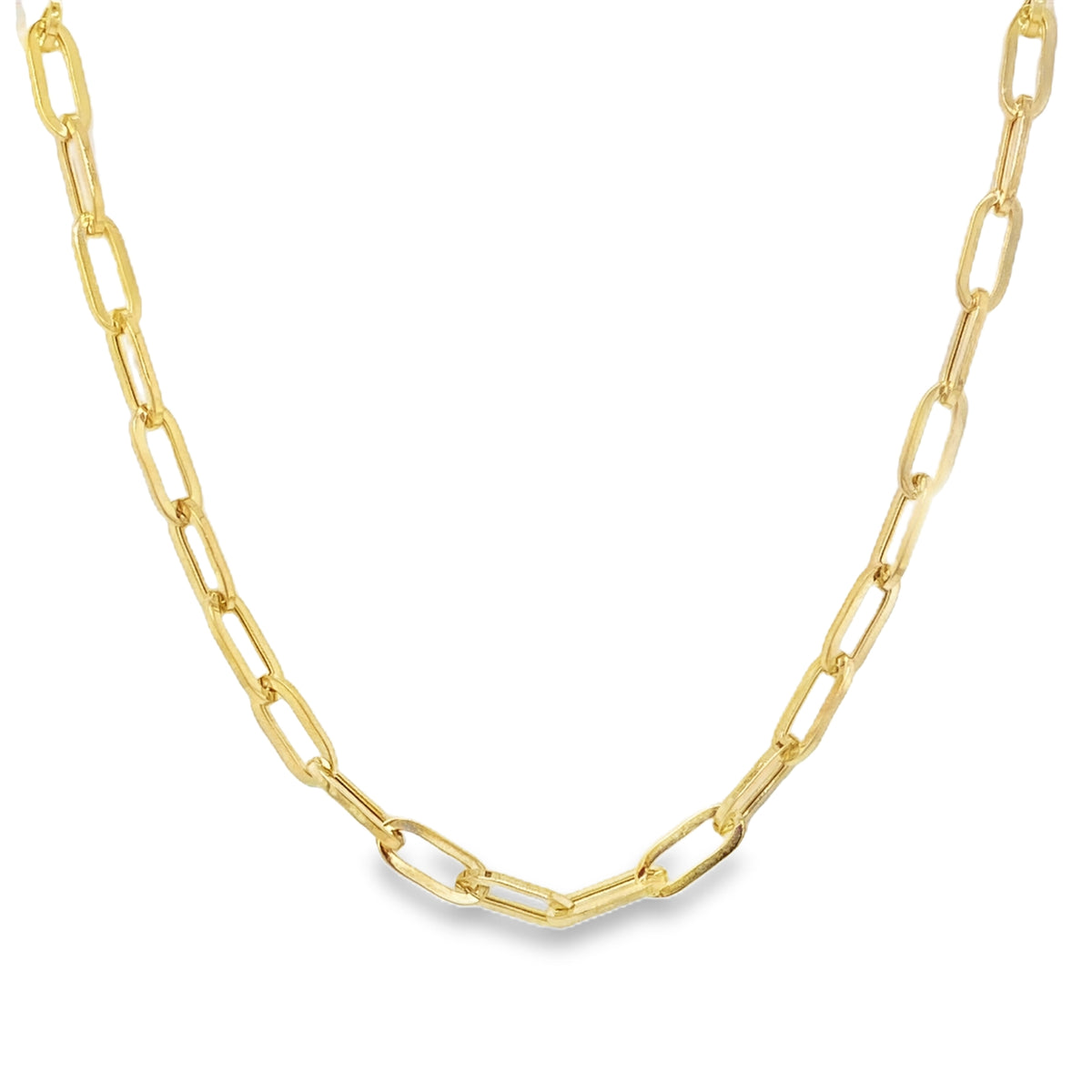 Paperclip Boyfriend Chain 1.05-1.25MM Necklace