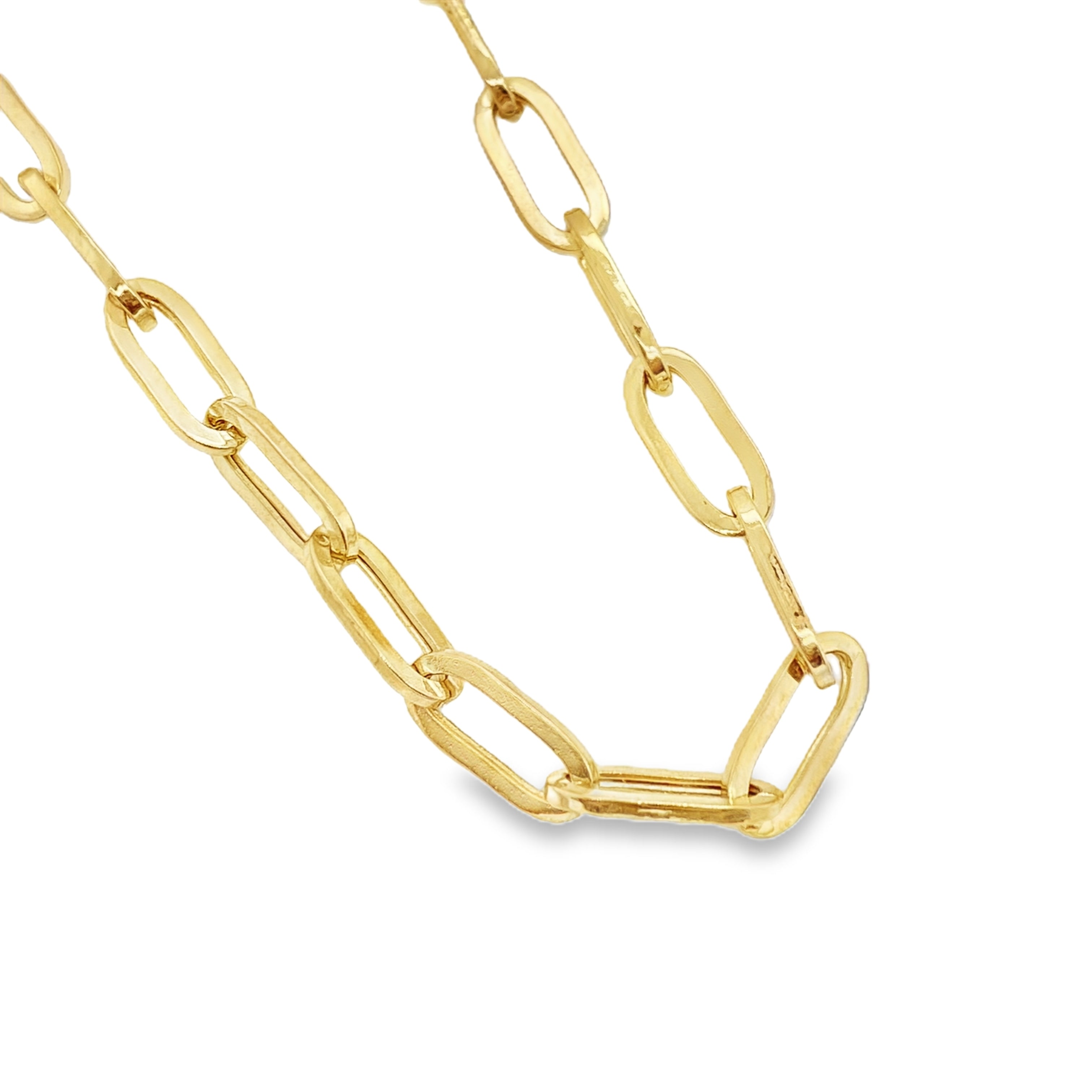 Paperclip Boyfriend Chain 1.05-1.25MM Necklace