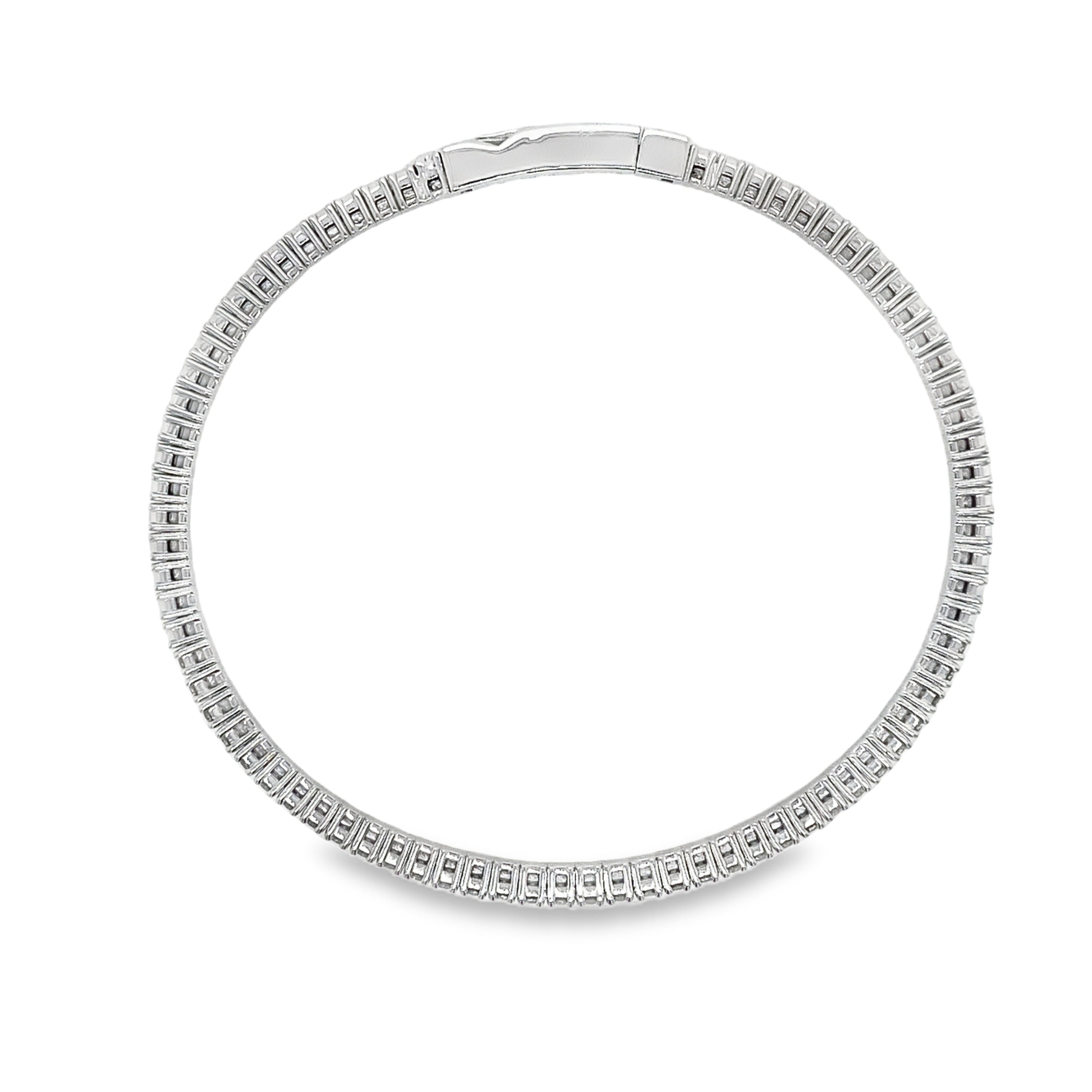 1ct Diamond Bangle Bracelet