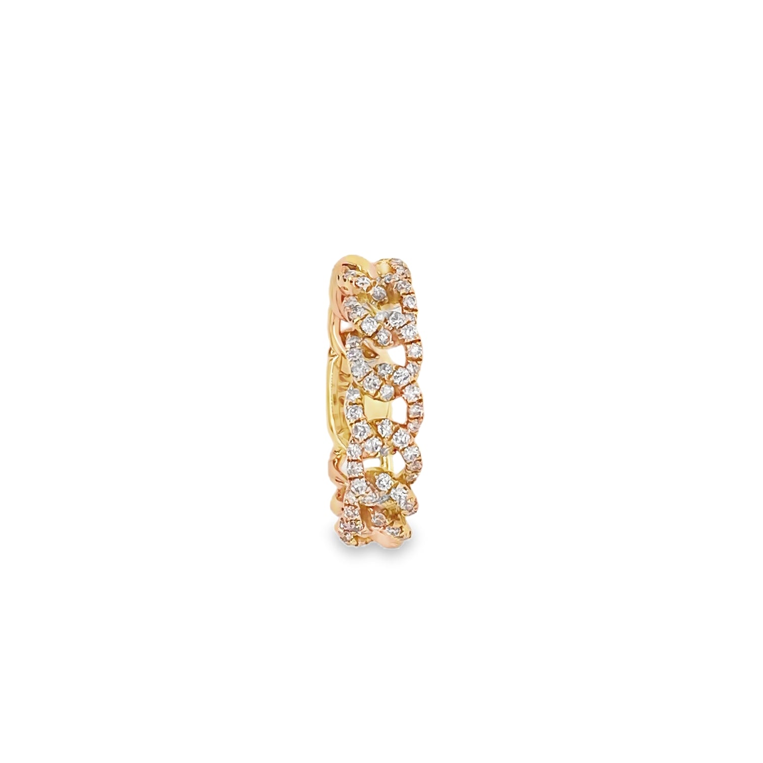 0.50ct Diamond Chain Link Ring