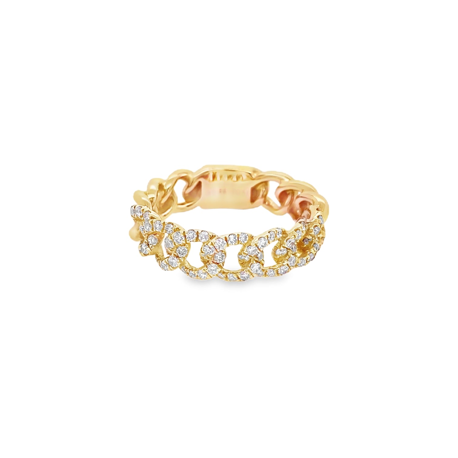 0.50ct Diamond Chain Link Ring