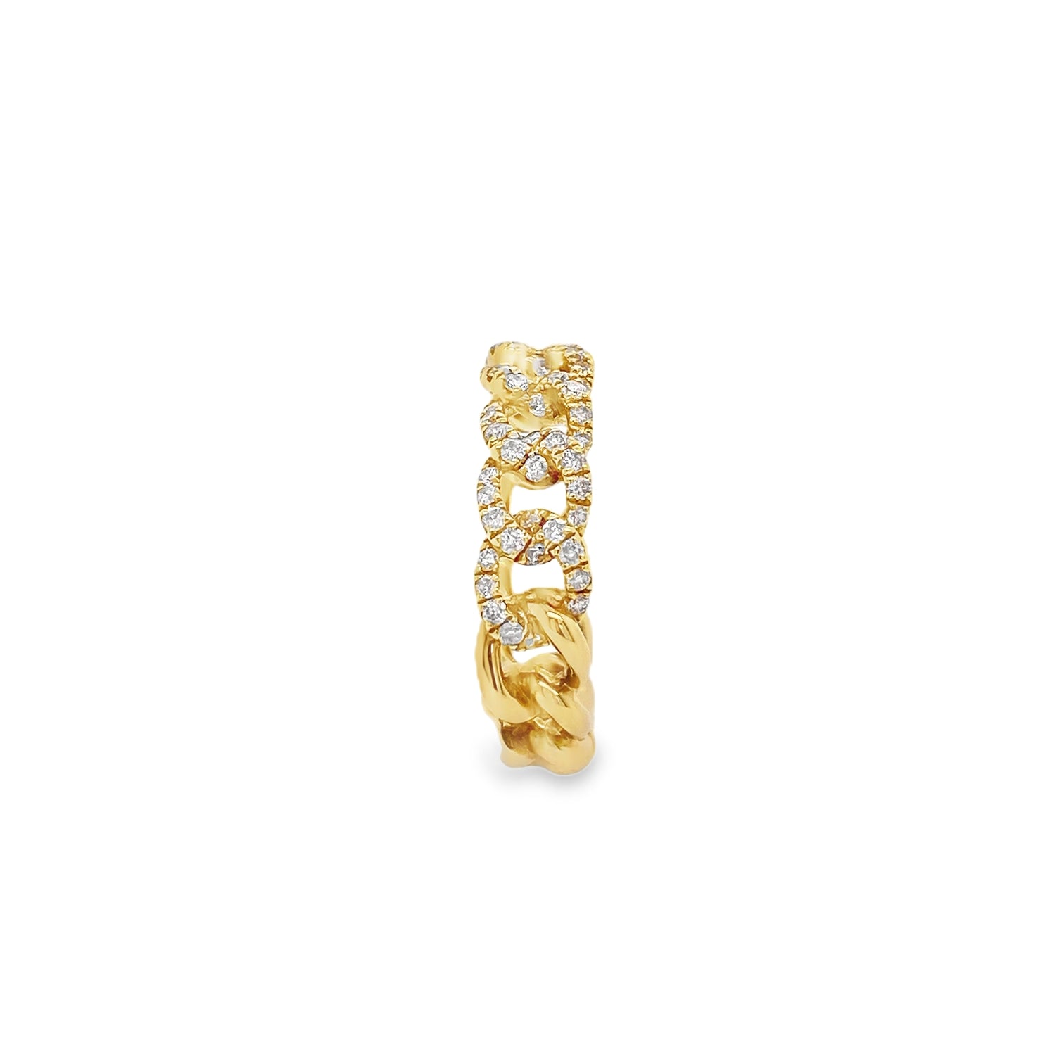 0.50ct Diamond Chain Link Ring