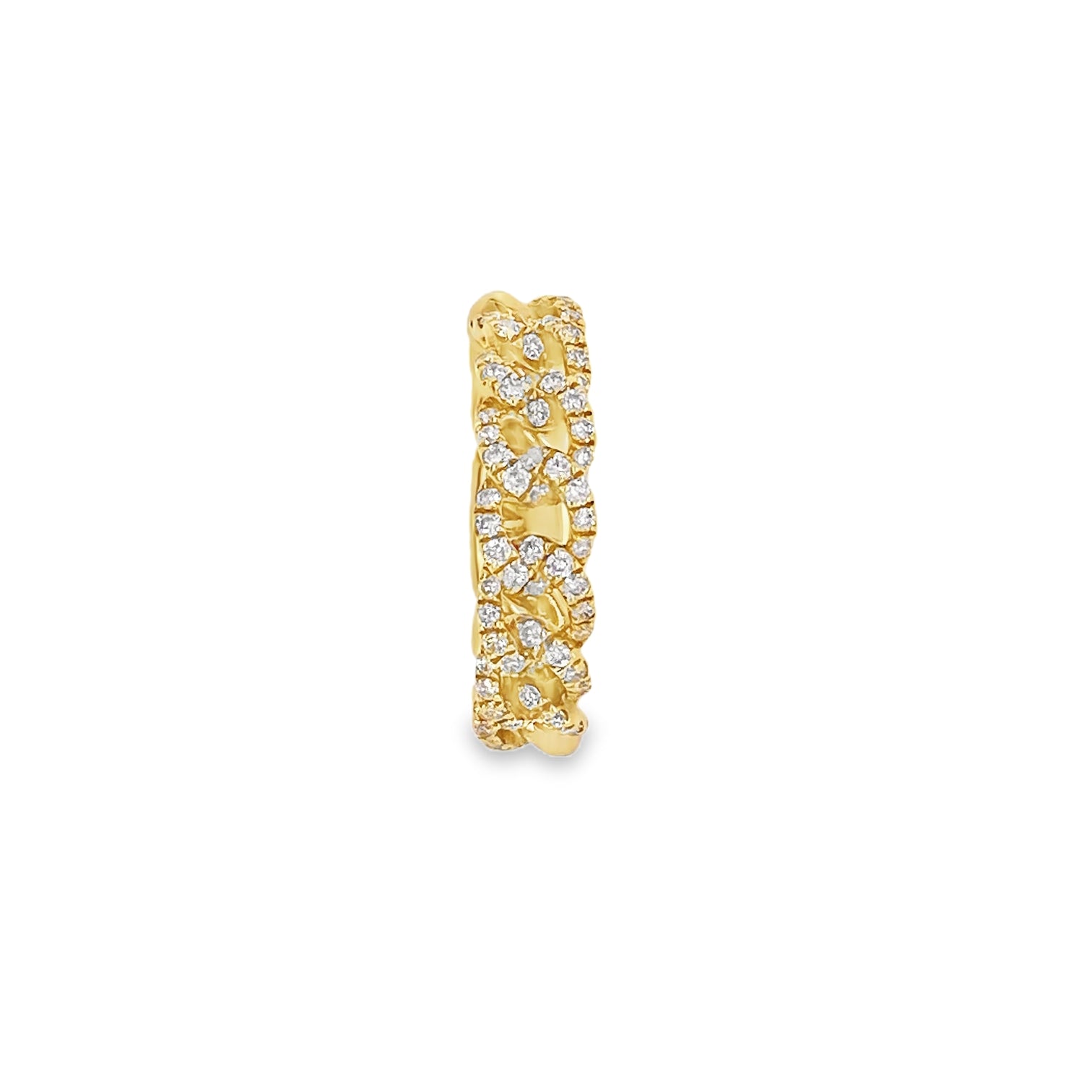 0.50ct Diamond Chain Link Ring