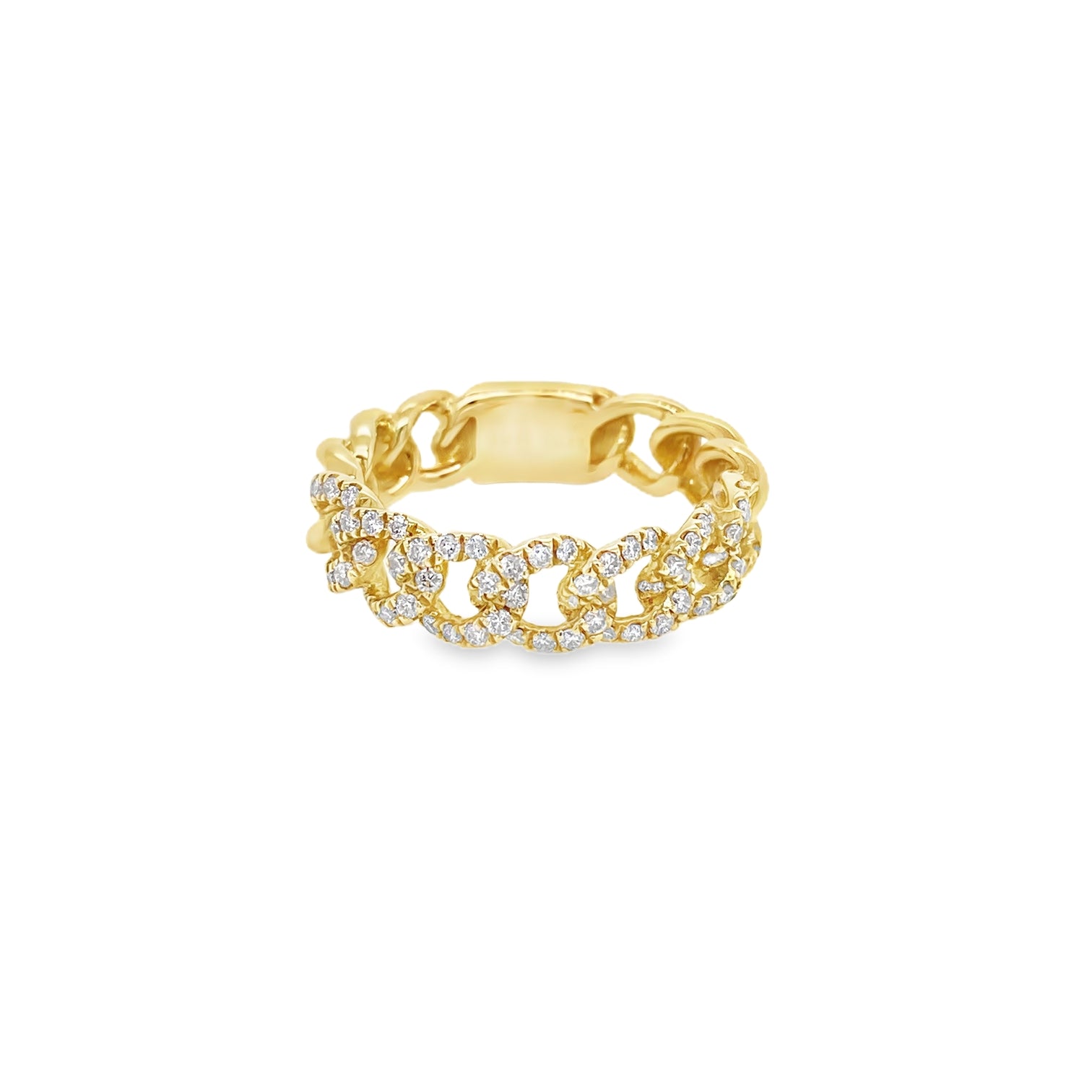 0.50ct Diamond Chain Link Ring