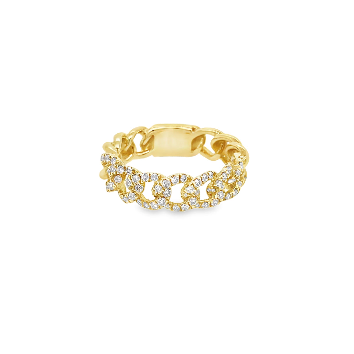 0.50ct Diamond Chain Link Ring