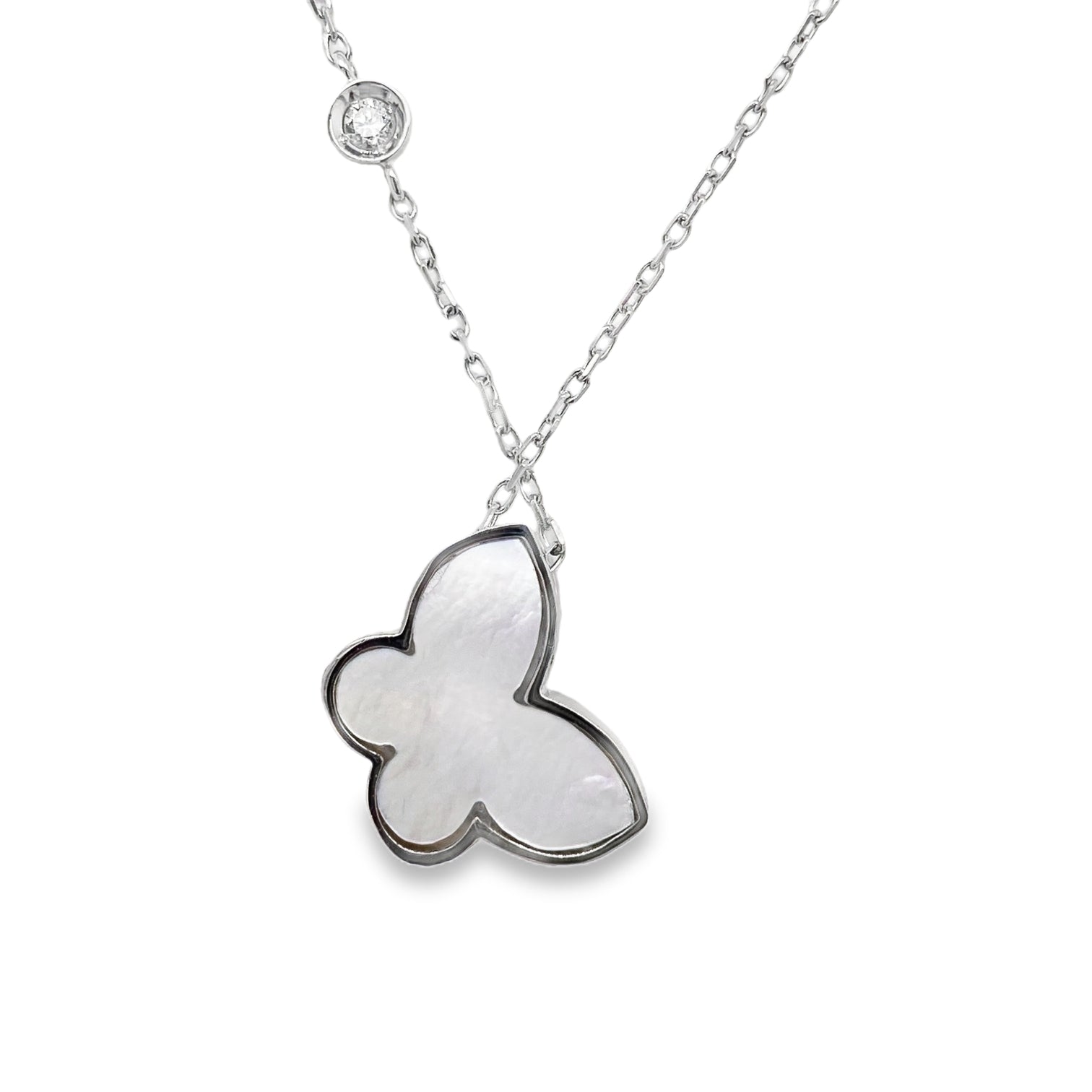 Elegant Butterfly Pendant Necklace