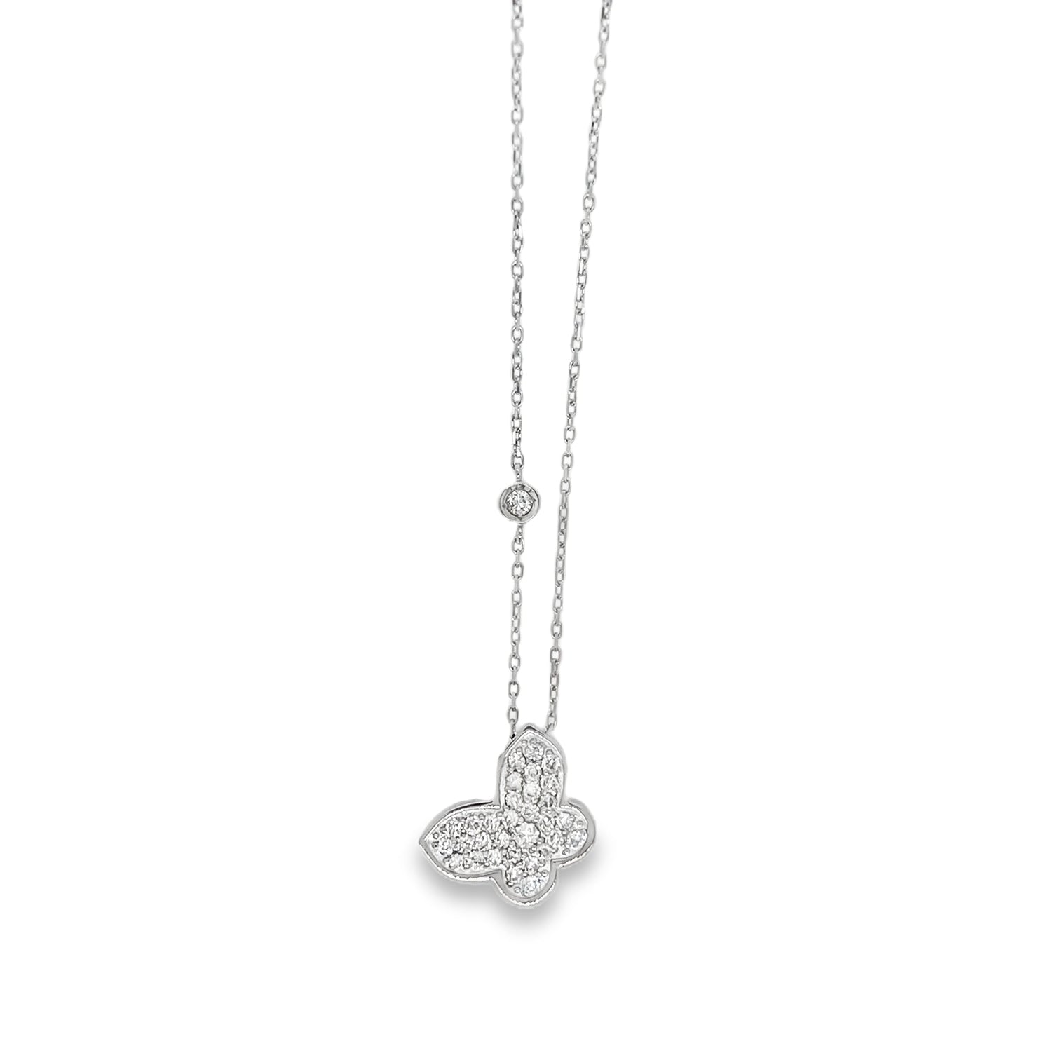 Elegant Butterfly Pendant Necklace